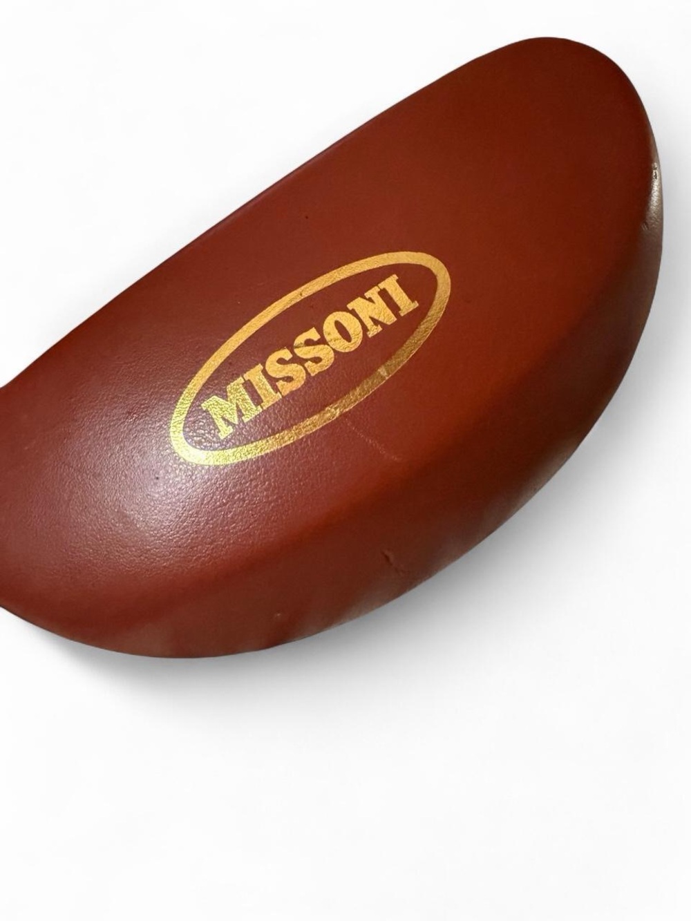 Missoni Y2K Brown XL hard Sunglasses Case new deadstock vintage